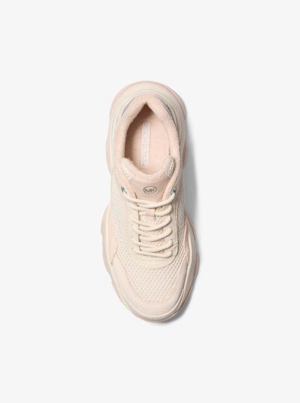 Michael Kors Atlas Mesh and Suede Trainer 4