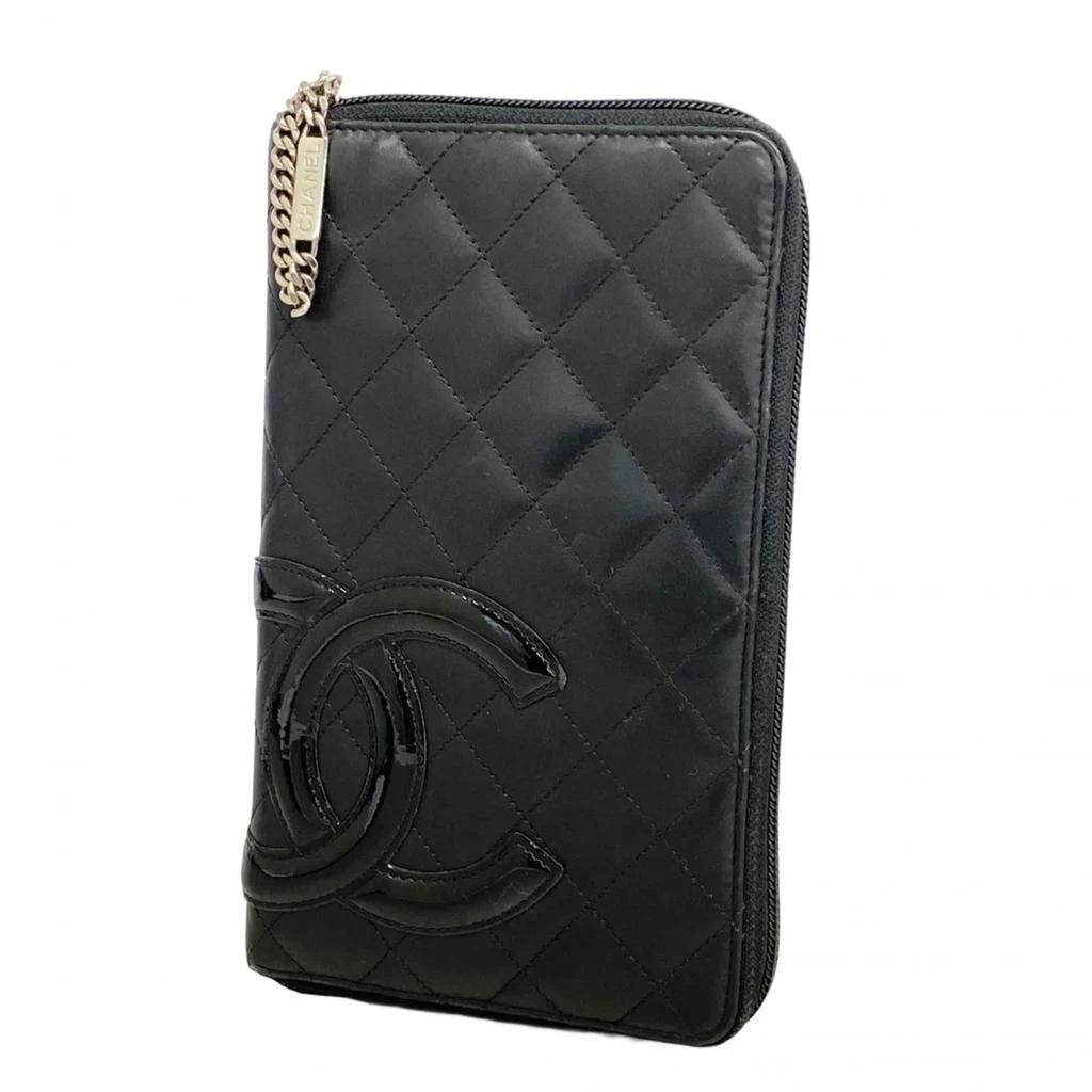 Chanel Leather Long Wallet (Bi-Fold) (Pre-Owned)