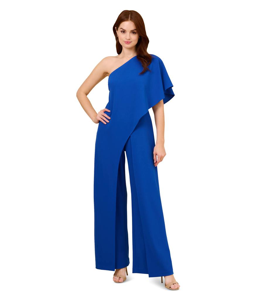 Adrianna Papell One Shoulder Jumpsuit