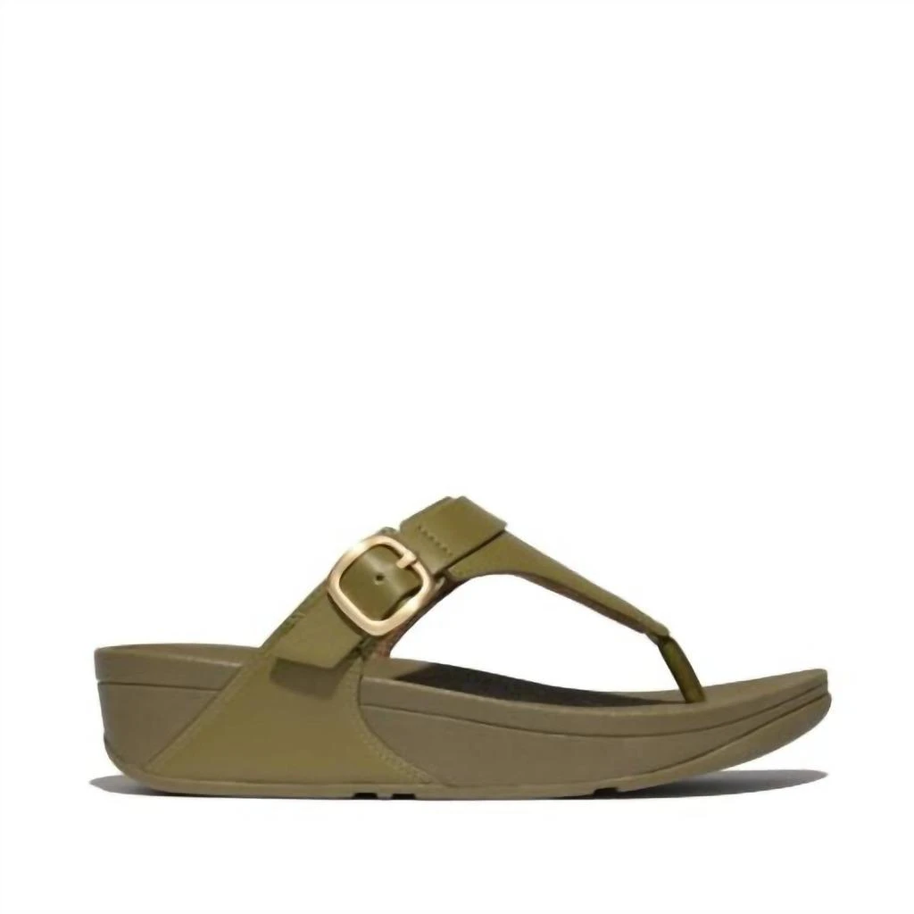 FitFlop Fitflop - Women's Lulu Toe Post Buckle Sandal 4