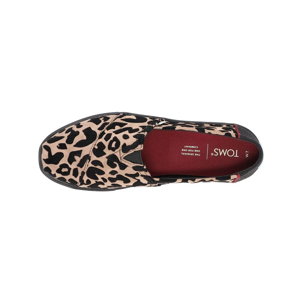 TOMS Alpargata Cupsole Leopard-Cheetah Slip On Flats 4