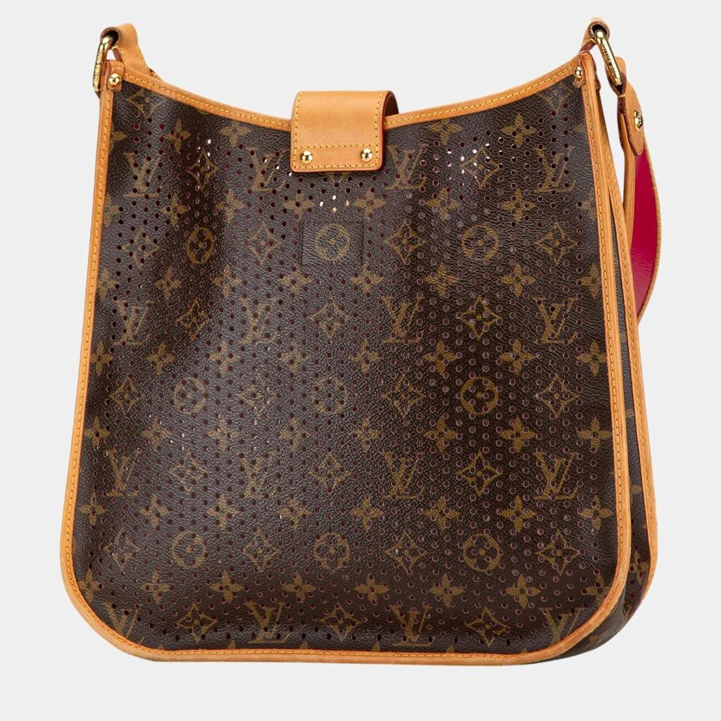 Louis Vuitton Louis Vuitton Brown Monogram Canvas Perforated Musette Crossbody Bag 2