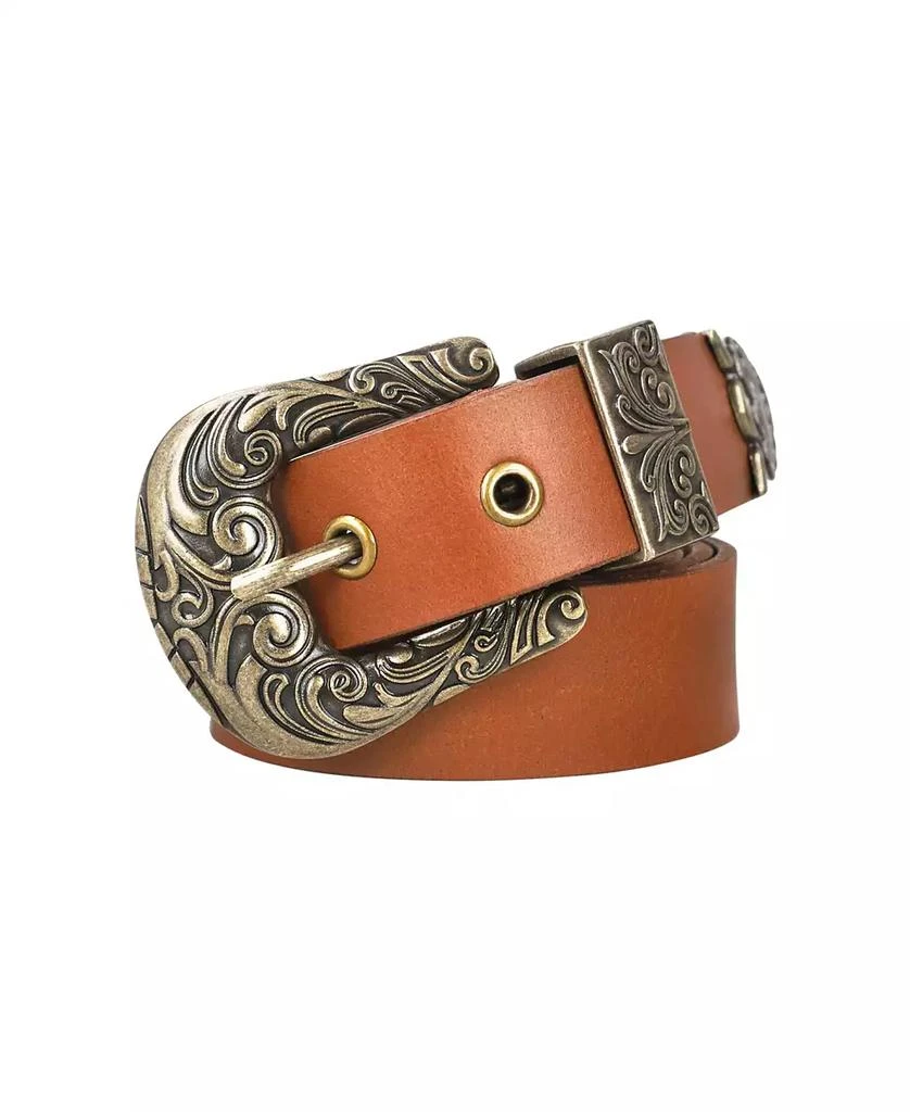Frye Women's 30mm Western Leather Belt 1