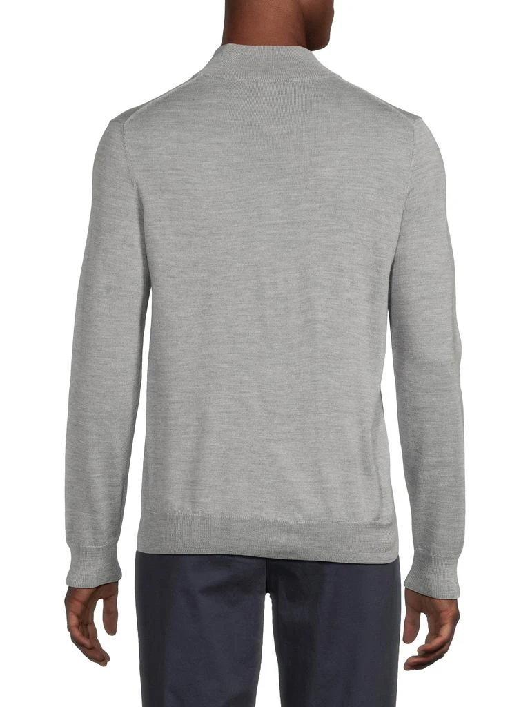 Saks Fifth Avenue Merino Wool-Blend Quarter-Zip Sweater 2