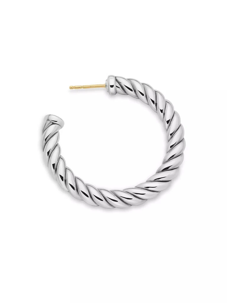 David Yurman Cable Classics Hoop Earrings 4