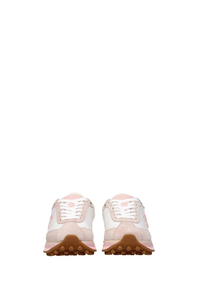 Salvatore Ferragamo Sneakers Fabric White Pink 3