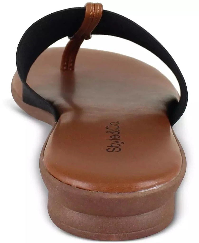 Style & Co Women's Italiaa Elastic Band Flat Sandals, Created for Macy's 8
