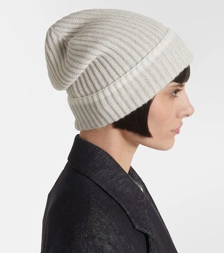 Brunello Cucinelli Monili embellished cashmere beanie 5