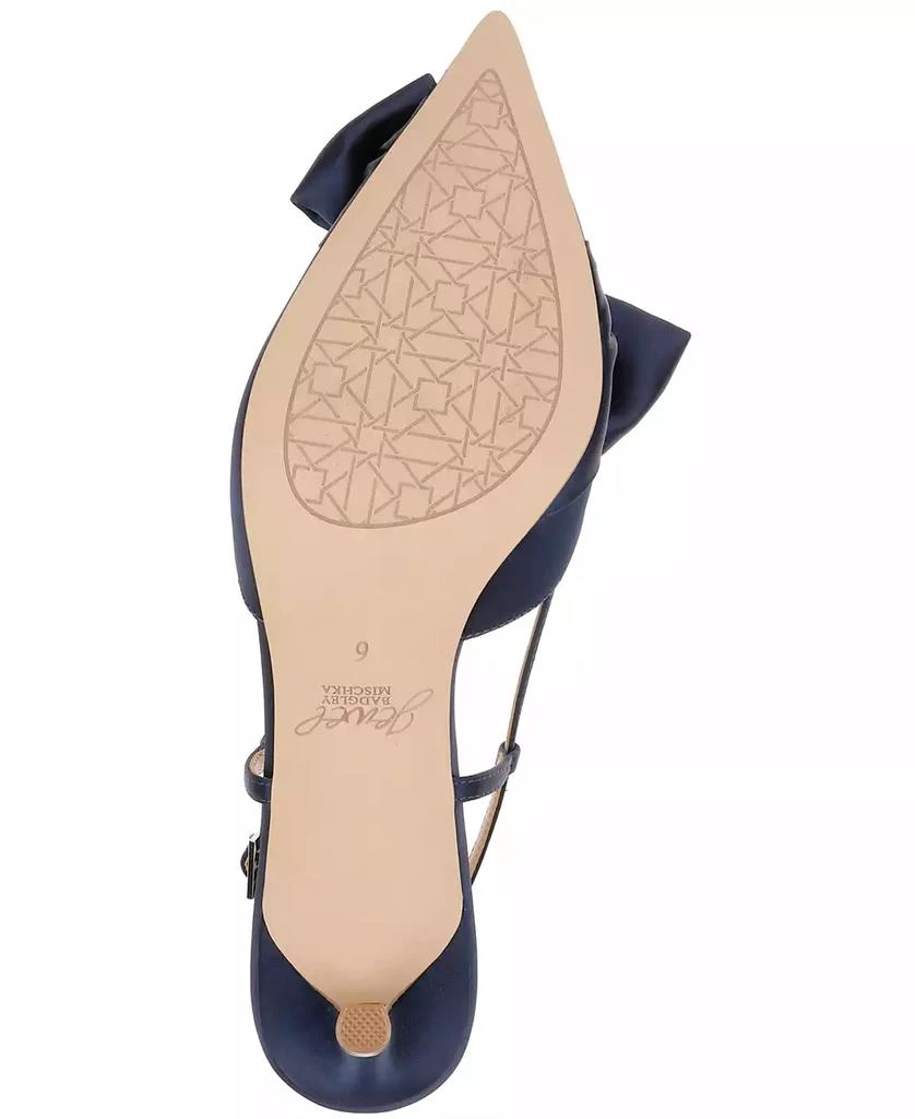 Badgley Mischka Women
s Shoshana Slingback Pumps 10