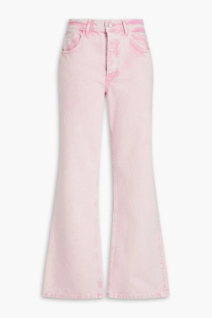 Stine Goya Joelle faded high-rise flared jeans 1
