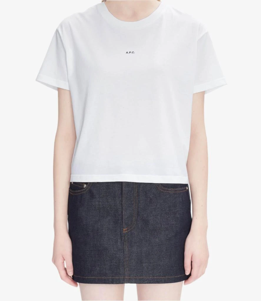 A.P.C. Boxy Micro Logo T-shirt 4