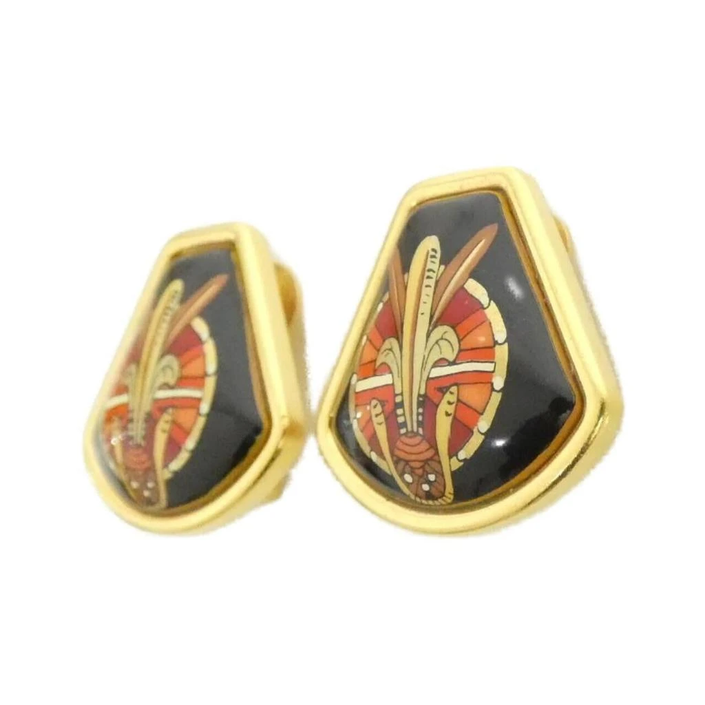 Hermes gold Clip Earrings (Pre-Owned) 2