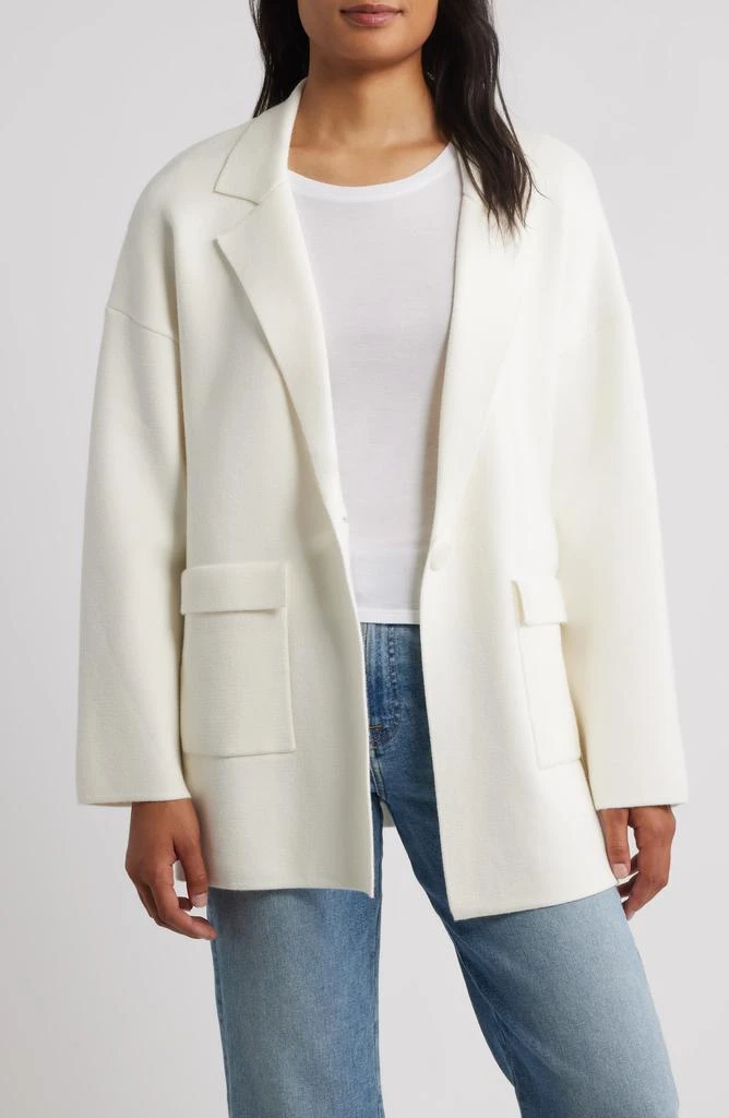 Bernardo Oversize Ponte Knit Blazer 4