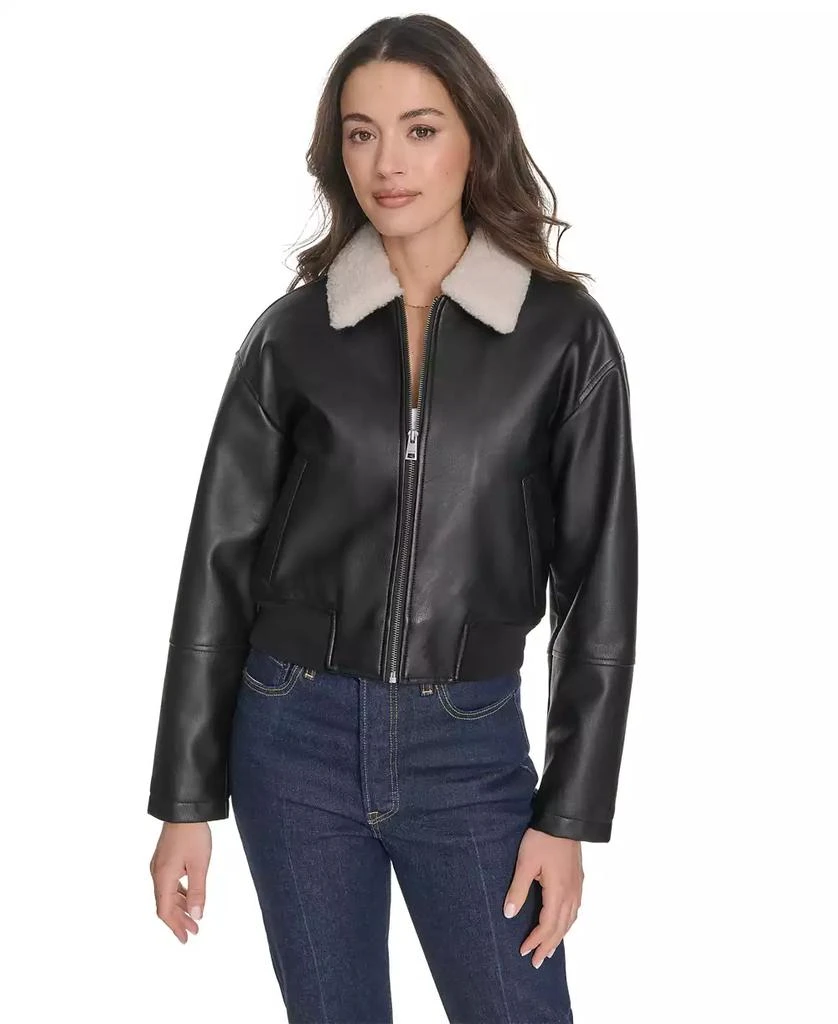 Levi's Women's Sherpa Collar Bomber Jacket