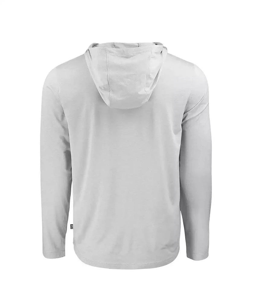 Cutter
Buck Men
s Gray Arkansas Razorbacks Coastline Epic Comfort Long Sleeve Hoodie T-Shirt 3