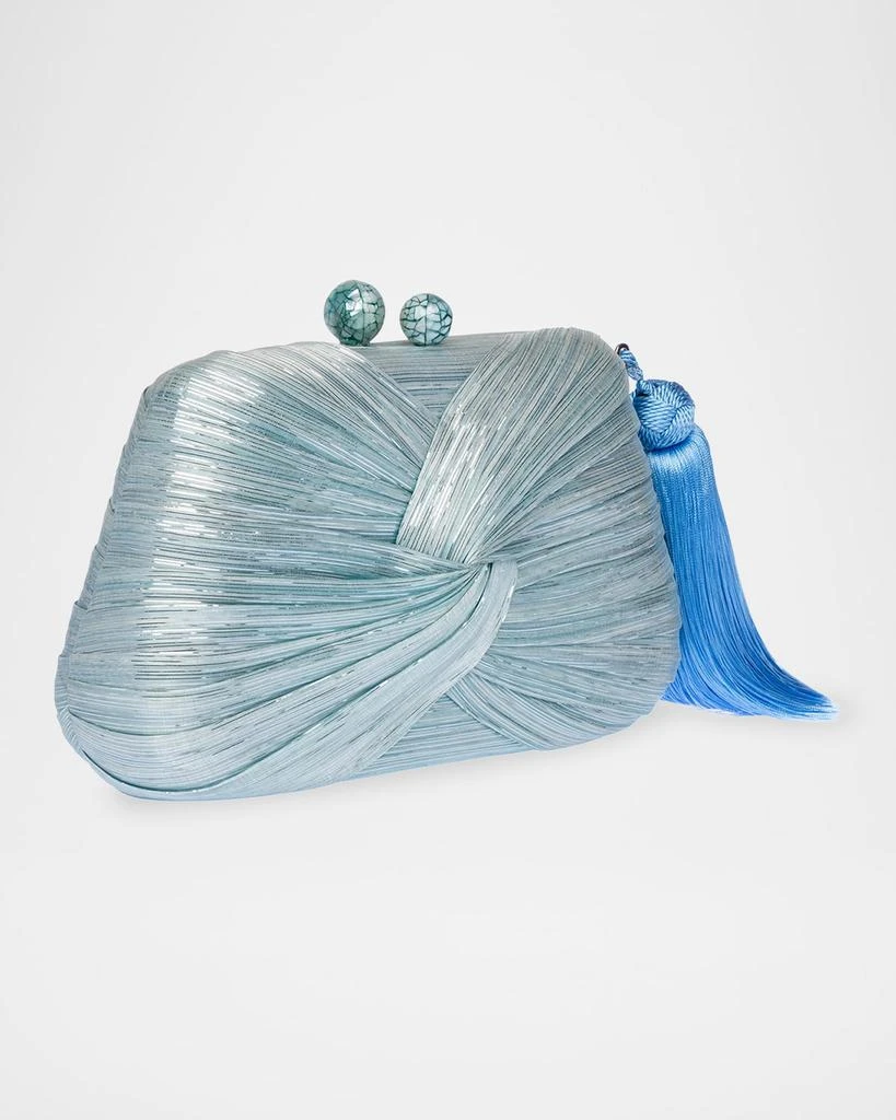 Rafe Rosie Tassel Twisted Clutch Bag 4