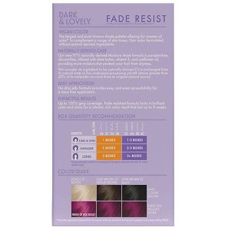 SoftSheen-Carson Dark and Lovely SoftSheen-Carson Dark and Lovely Fade Resist Conditioning Hair Color Poppin Pink 8