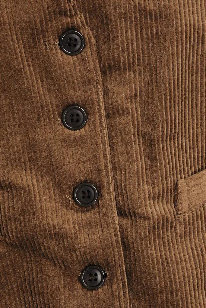 Alex Mill Sloane cotton-corduroy vest 4