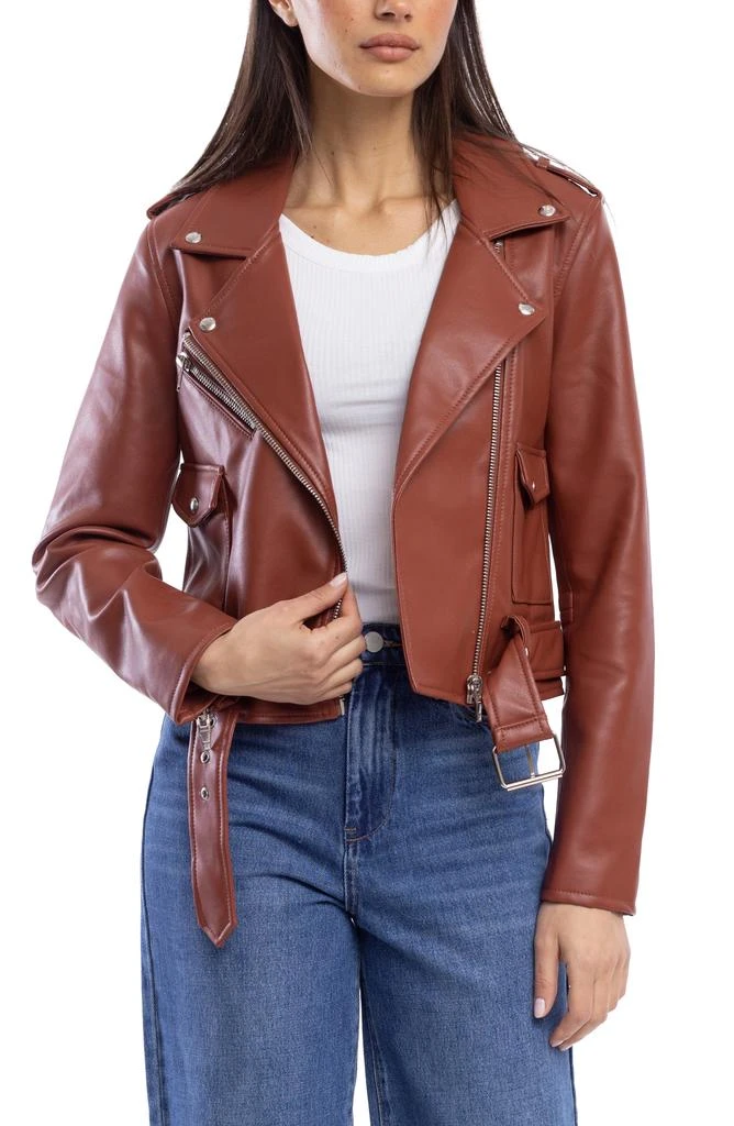 Blank NYC Faux Leather Moto Jacket 1
