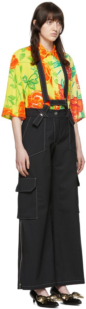 Rave Review Black Cotton Trousers