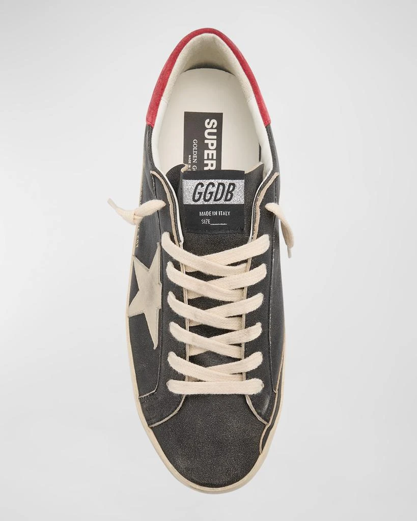 Golden Goose Men's Superstar Leather Low-Top Sneakers 6