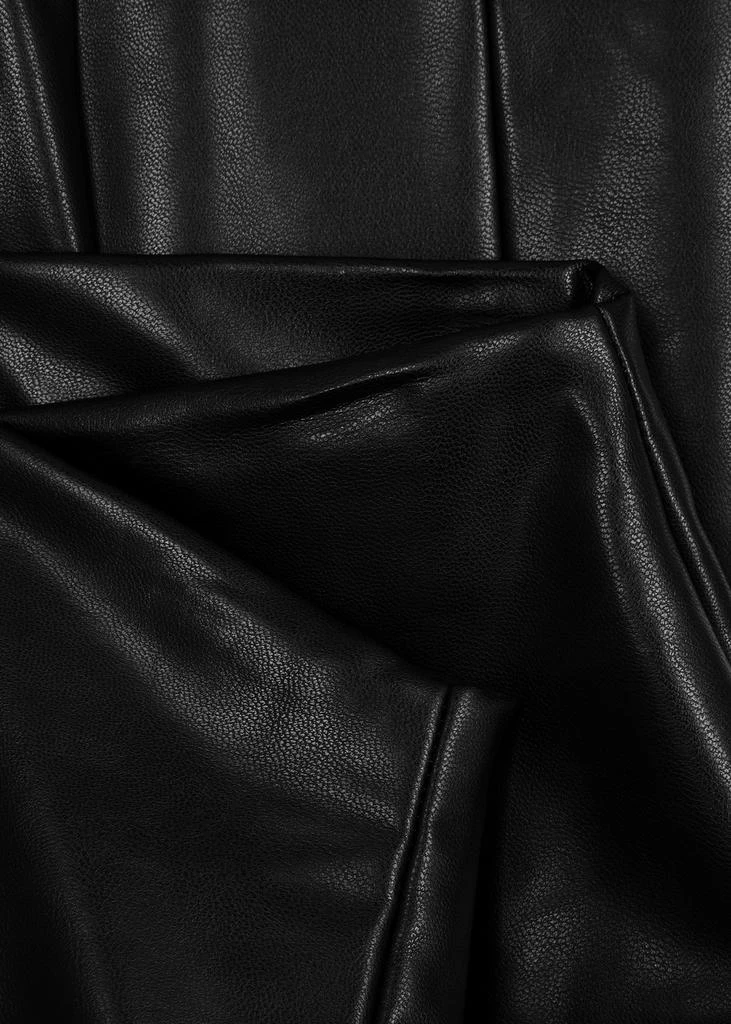 Norma Kamali Spat faux leather flared leggings 5