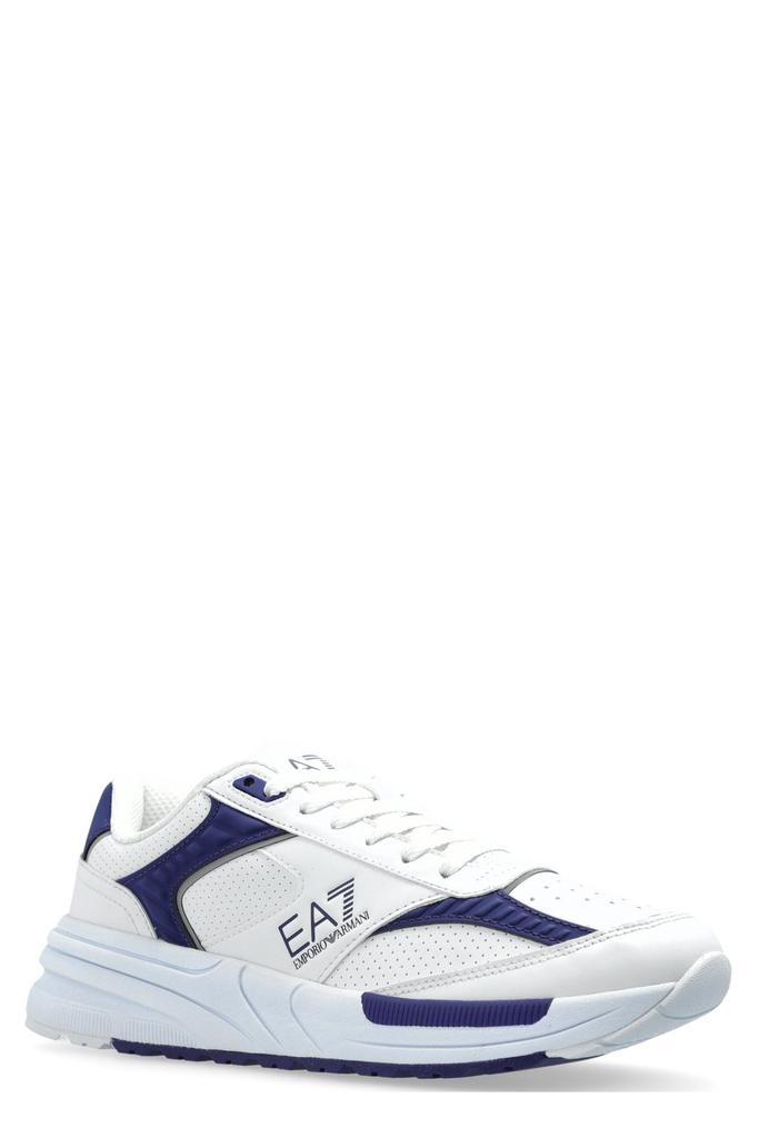 EA7 EMPORIO ARMANI Ea7 Emporio Armani Logo Embossed Sports Shoes