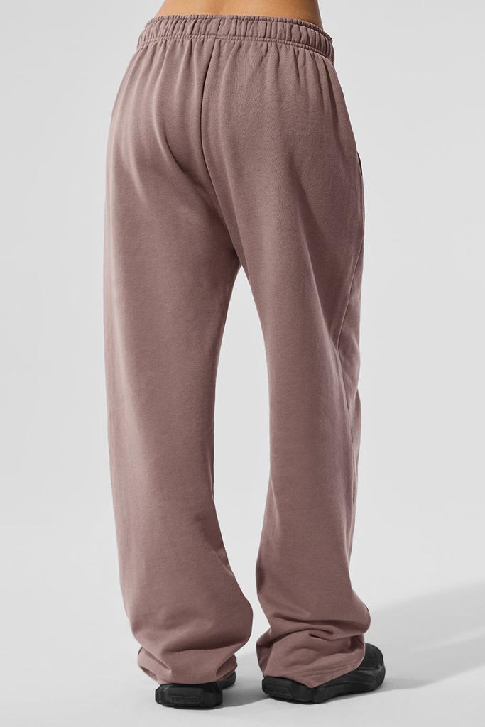 Alo Accolade Straight Leg Sweatpant - Mushroom