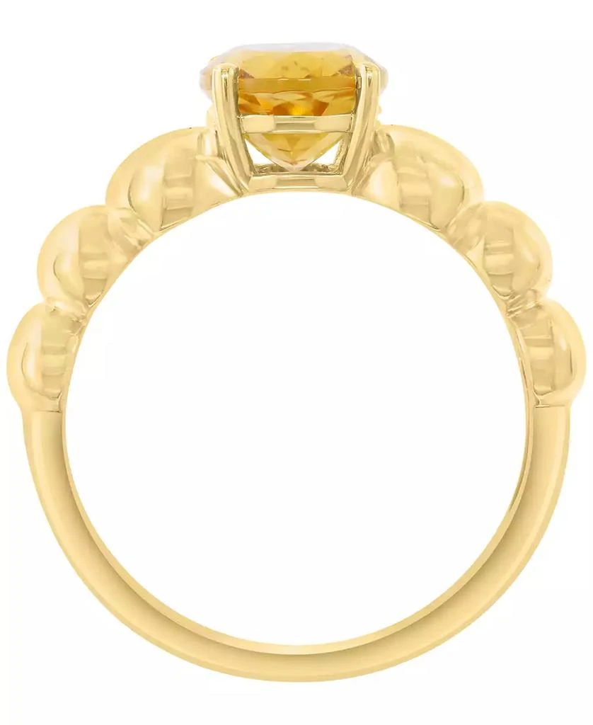 Effy Citrine Ring (1-1/2 ct. t.w.) in 14k Yellow Gold Over Silver 3