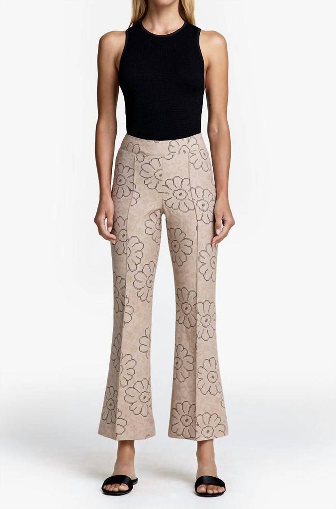 Smythe Smythe - Cropped Pintuck Pant