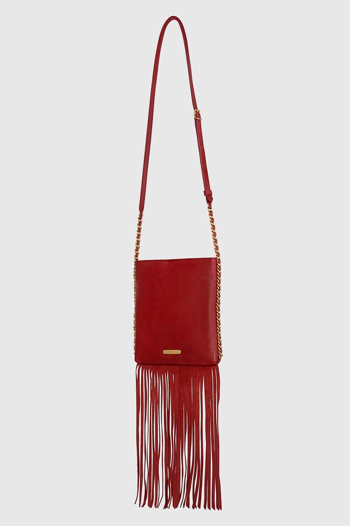 Rebecca Minkoff Carly North South Fringe Crossbody