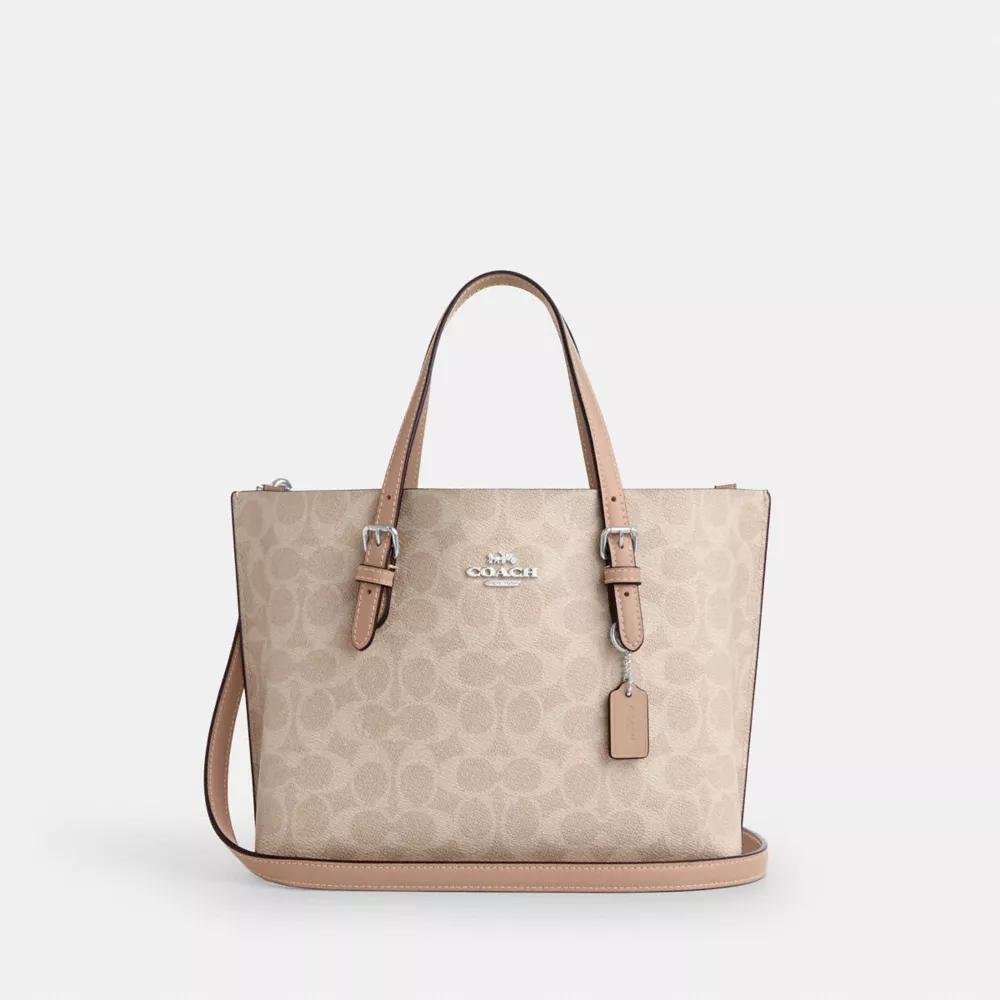 Coach Mollie Tote Bag 25 In Signature Canvas