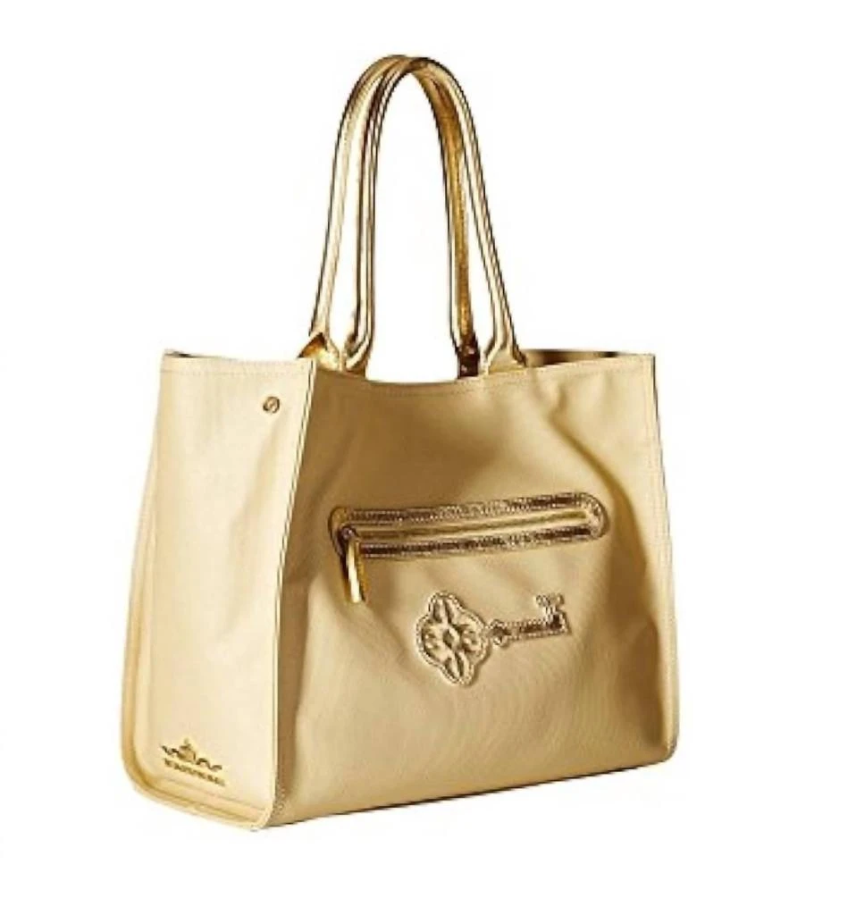 Brighton My Flat In London Royceton Purse In Gold 3