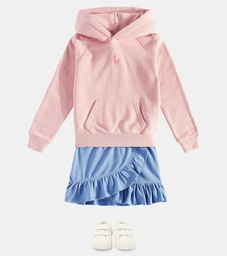 Ralph Lauren Bow-detail ruffled cotton skirt 2