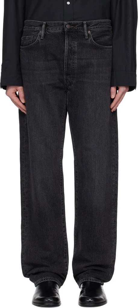 Acne Studios Black Loose-Fit 1999M Jeans 1