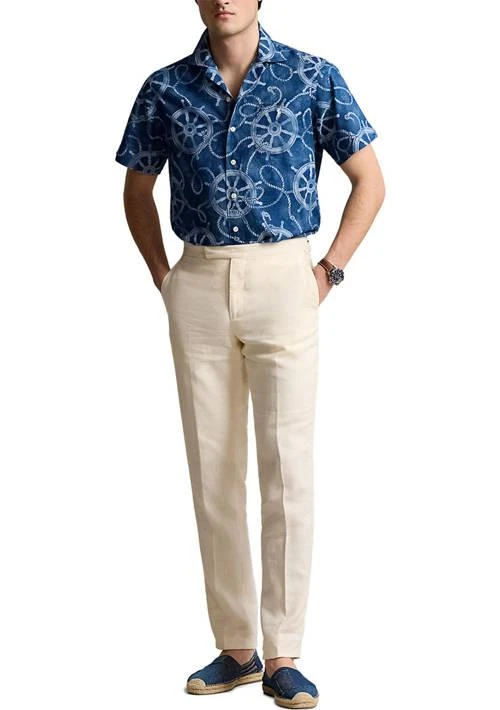 Ralph Lauren Ralph Lauren Classic Fit Cotton Linen Camp Shirt 4