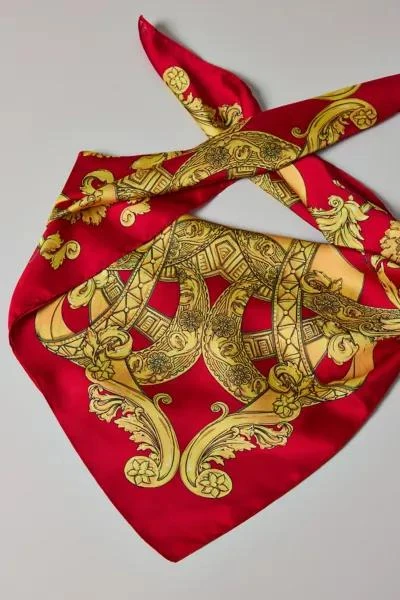 Urban Outfitters Gate Printed Silky Scarf 1