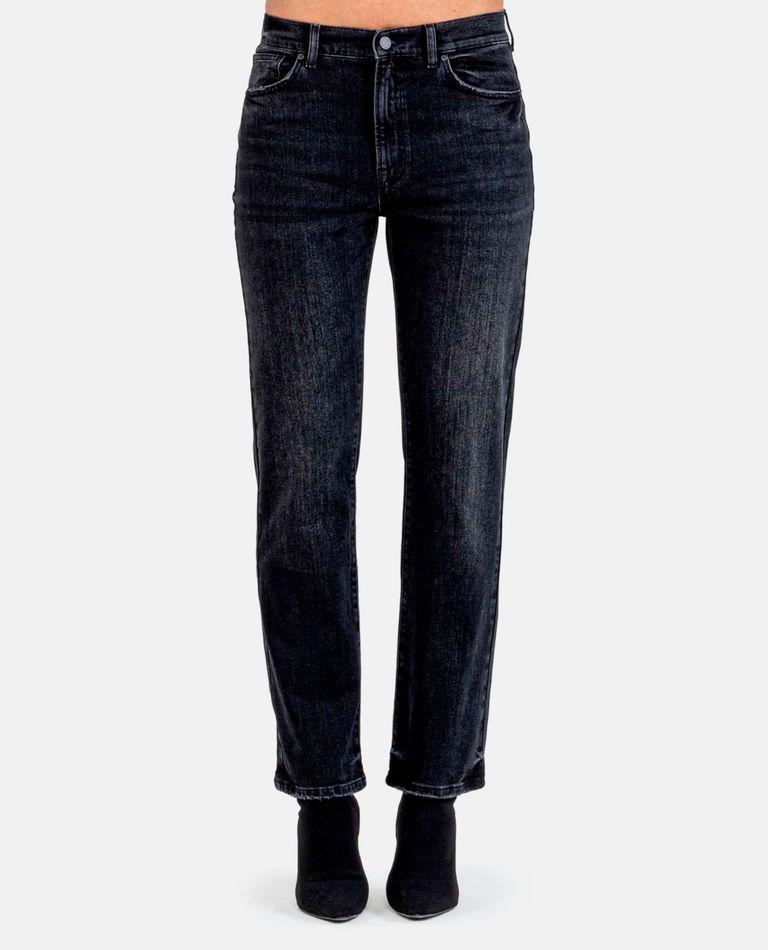 AG Lanzarote Mid Rise Straight Denim Pants