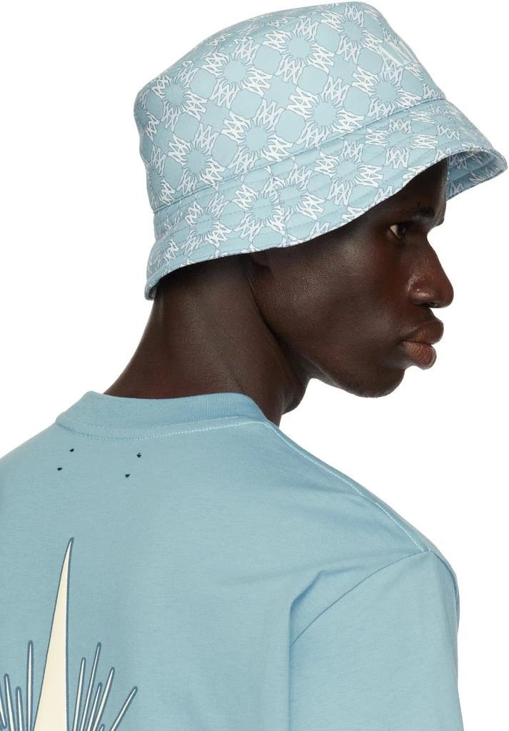 AMIRI Blue 'MA' Quad Bucket Hat 3