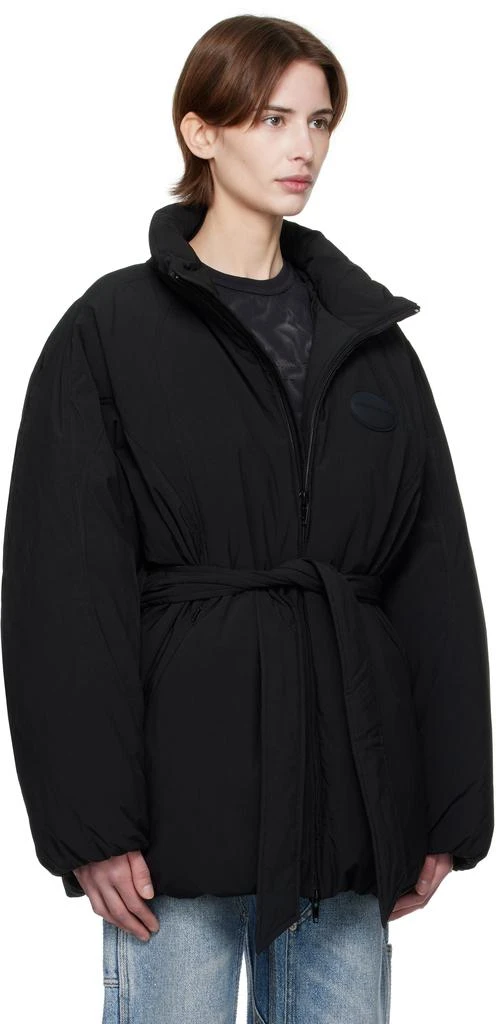 Alexander Wang Black Dome Logo Patch Down Jacket 2