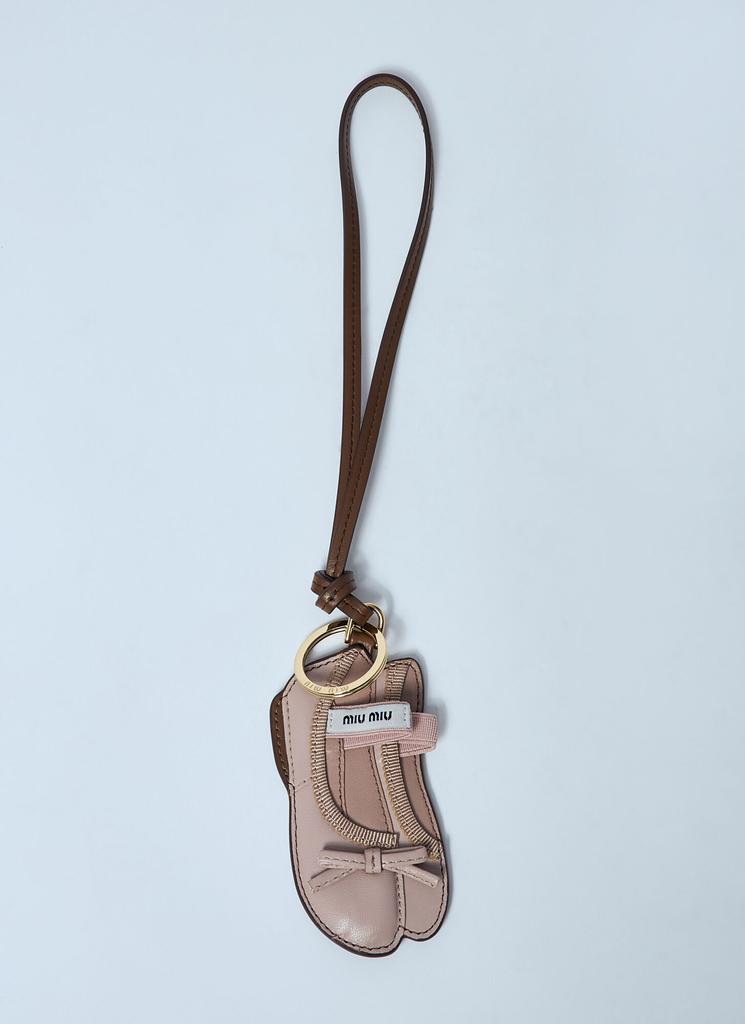 Miu Miu Mud leather Beau keyring necessaire - BeyondStyle Miu Miu Mud leather Beau keyring necessaire - BeyondStyle