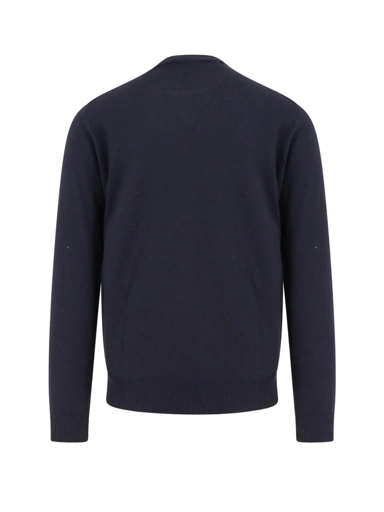 Fendi Fendi Logo Plaque Crewneck Knitted Jumper 2