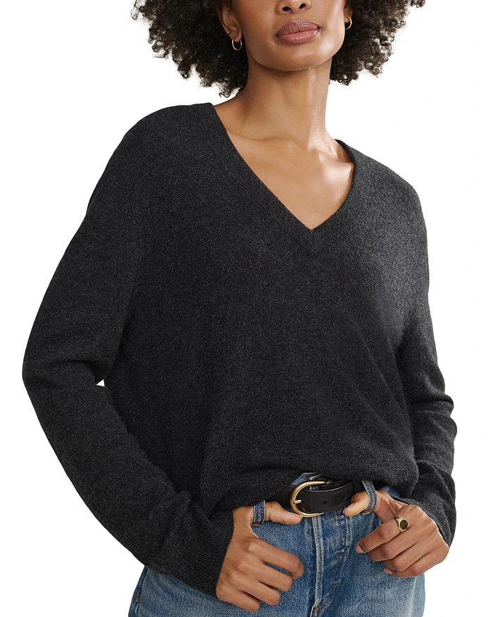 Jenni Kayne Flynn Cashmere V Neck Sweater 4
