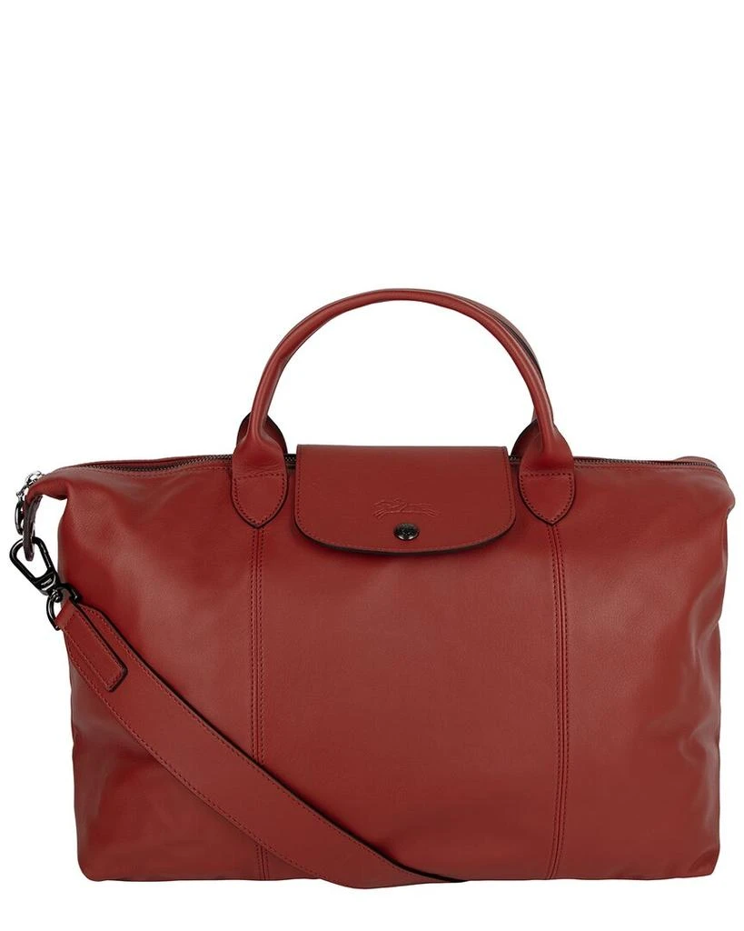 Longchamp Le Pliage Cuir Leather Top Handle Bag 1