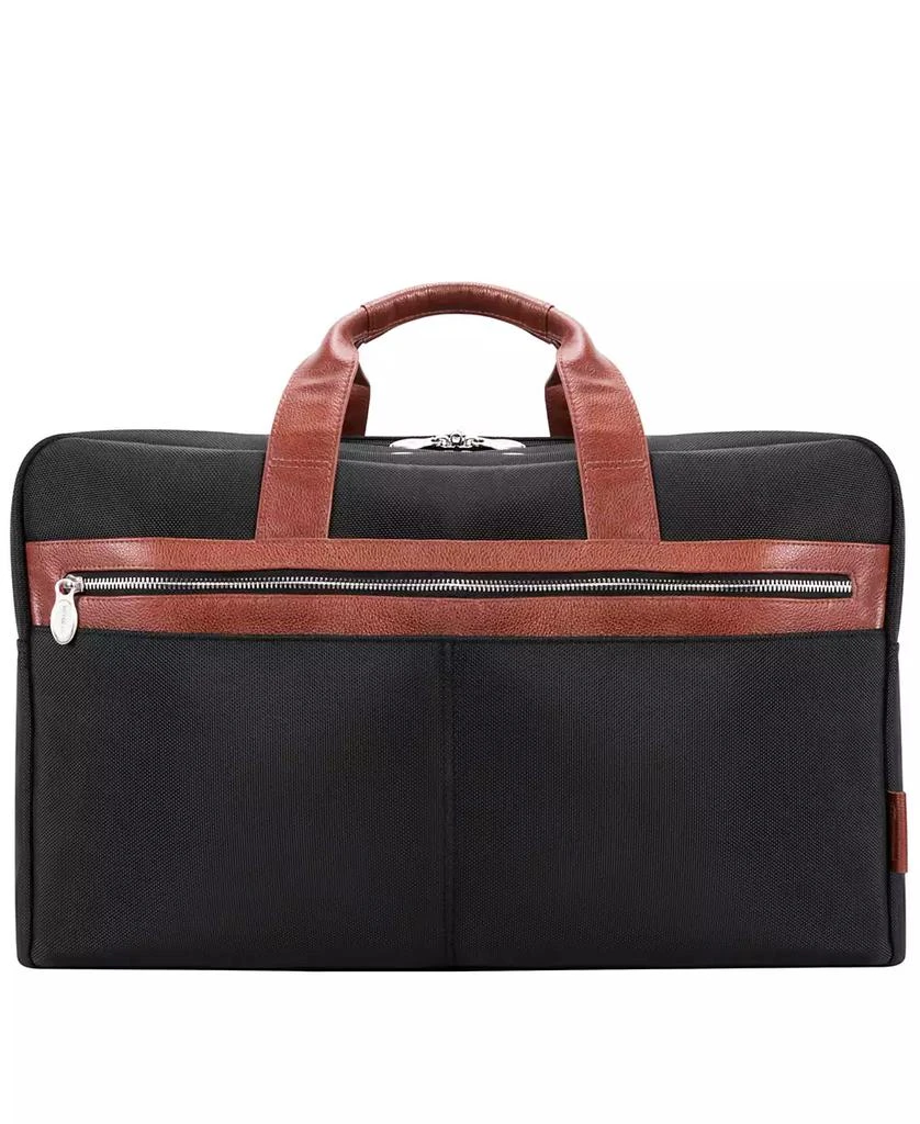 McKlein Wellington 21" Two-Tone Dual-Compartment Laptop Tablet Carry-All Duffel 4