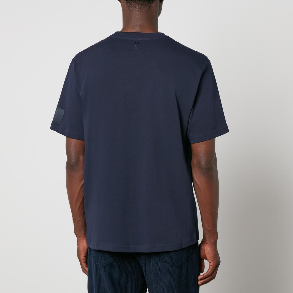 AMI Fade Out Cotton-Jersey T-Shirt