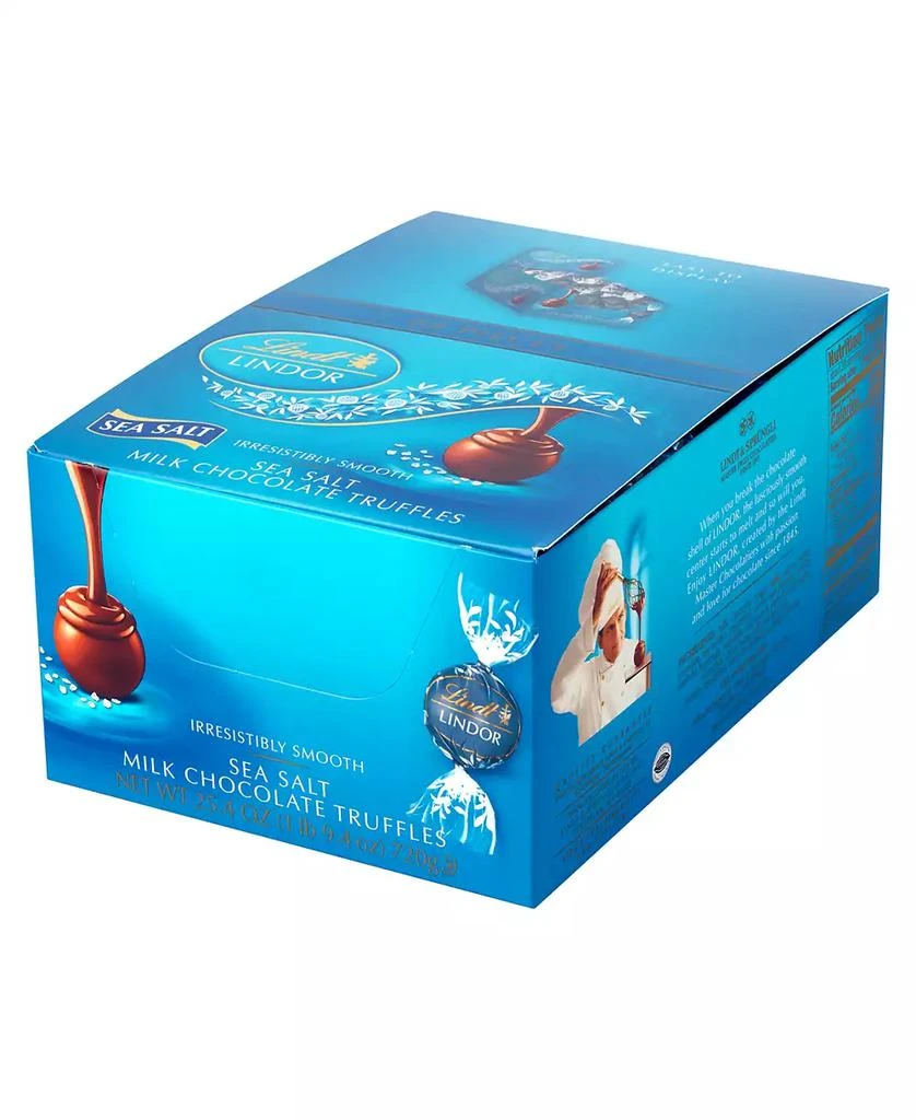 LINDT Truffles Milk Chocolate Sea Salt and Milk Chocolate 5