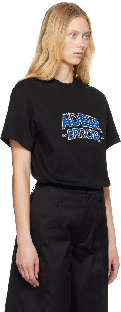 ADER error Black Edca Product. 52 T-shirt