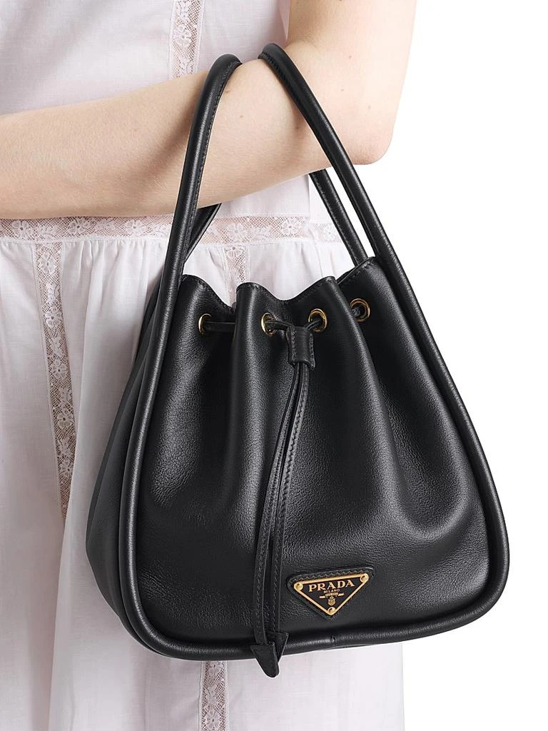 Prada Prada Darling Leather Mini Bucket Bag 7