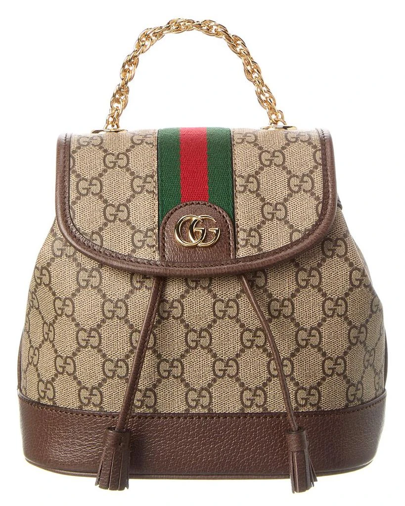 Gucci Ophidia Mini GG Supreme Canvas & Leather Backpack 1